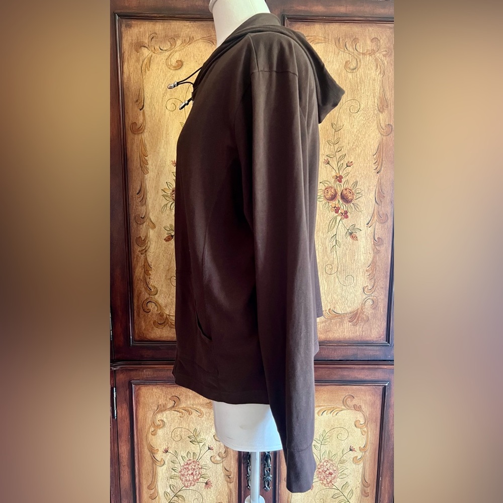 Danskin Now Brown Women's XXL Jacket - Picture 2 of 5
